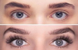 extension de cils pour petits yeux