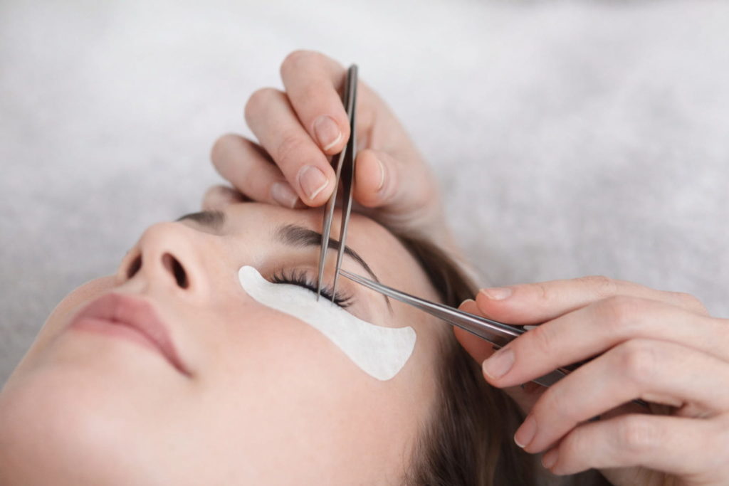 entrainenement extension de cils